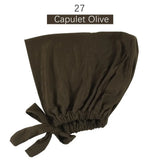 Inner Tie Back Hijab Cap Modal Turban Hat