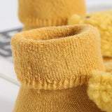 1Pair Winter Baby Boys Girls' Toddler Socks Cartoon