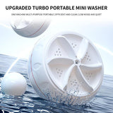 Household 60W Washing Machines Portable Business Travel Mini