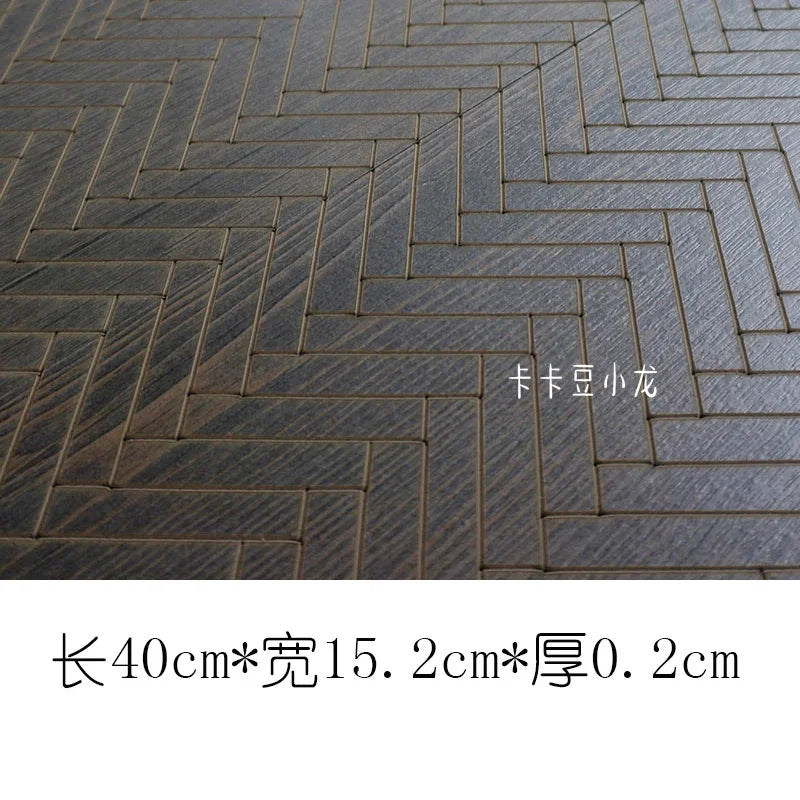 1/6 1/12 Dollhouse Wood Floor PVC Imitation Wood