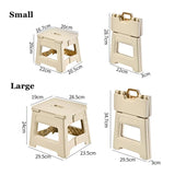 Plastic Folding Stool, Outdoor Foldable Beach Chair, Ultralight