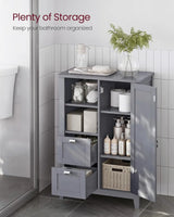 Bathroom Floor Storage Cabinet, Bathroom Cabinet Freestanding, Kitchen