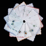 Fashion lace 100%cotton printed Handkerchiefs baby Handkerchief children