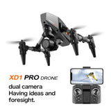 XD1 PRO Mini Drone 60g Weight Dual Camera