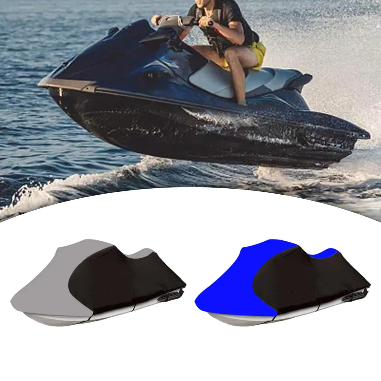 Trailerable Jet Ski Cover Replaces Waterproof Repair Parts