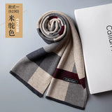 Fashion Classic Business Scarf Men Wool Scarf Soft