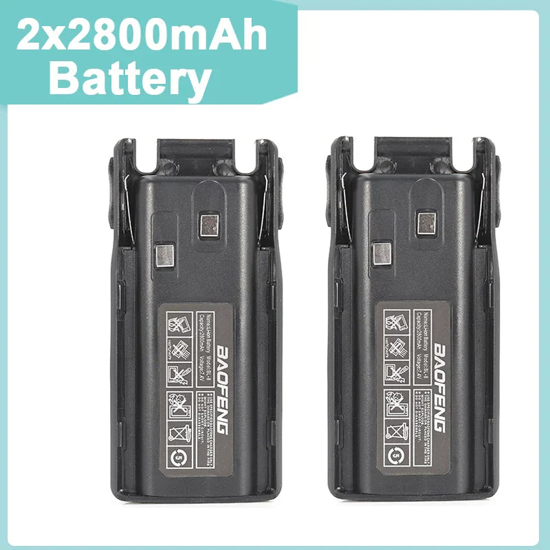 Baofeng UV-82 Battery 2800/3800/4200 mAh Enlarge for Walkie