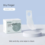 Beipisi Baby Oral Cleaner Gauze Finger Covers Toothbrush