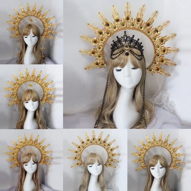 Gorgeous Sun Godmother's Crown Lolita KC Notre Dame