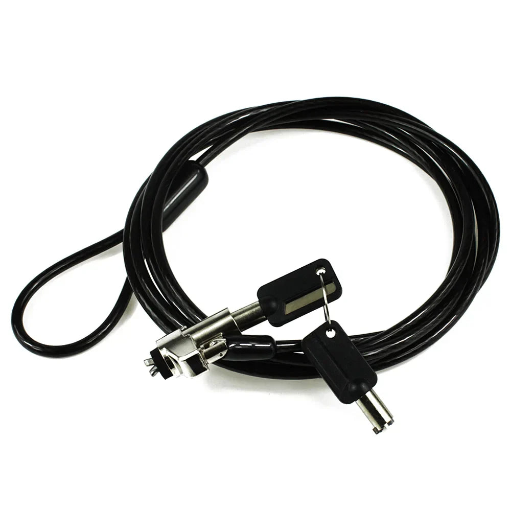 Manufacturer New Anti-thief Security Cable Wedge Laptop Lock