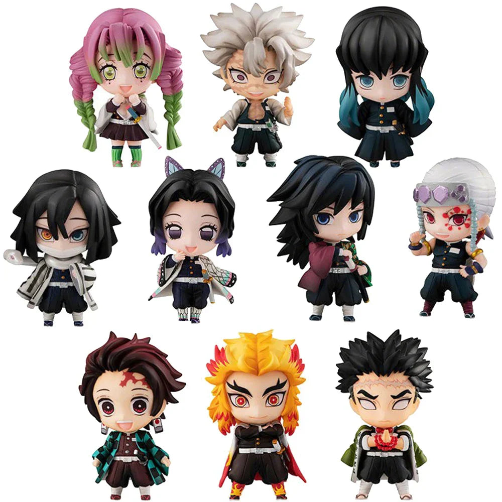 Demon Slayer Figure Model Blind Box PVC Material