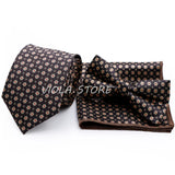 45 Color Paisley Geometry Striped 7.5cm Tie Set