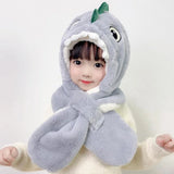 Doitbest Cartoon Dinosaur Children Winter Hats Beanies Set