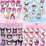 Aoger Sanrio Hellokitty Kuromi Cinnamoroll My Melody Set
