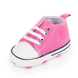 Baby Canvas Classic Sneakers Newborn Print Star Sports