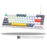 womier Hot Swappable Mechanical Keyboard Gasket Mounted Gamer