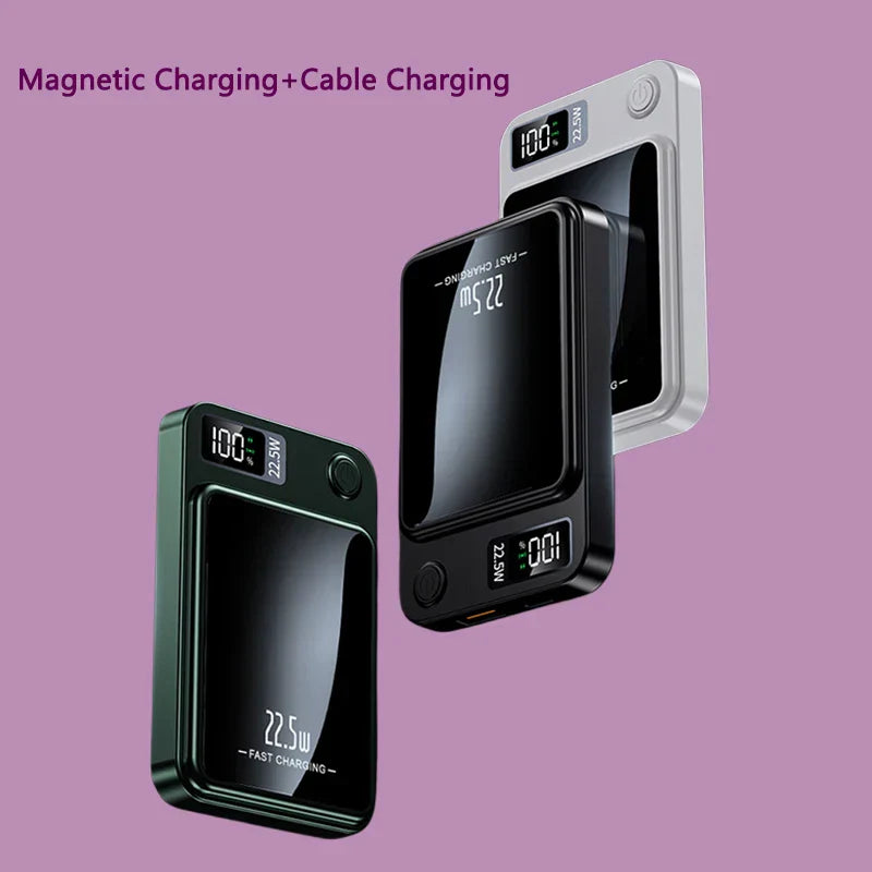20000mAh Magsafe Power Bank Qi Magnetic Wireless PowerBank