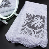 French Tulle Lace Fabric 2024 High Qulity African