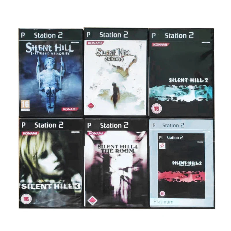 Copy PS2 Silent Hill Series With Manual Game