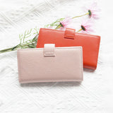 Genuine Leather Luxury Design Card Holder For Woman Custom Letters Large Capacity Vintage Wallet Fashion Business Christmas Gift