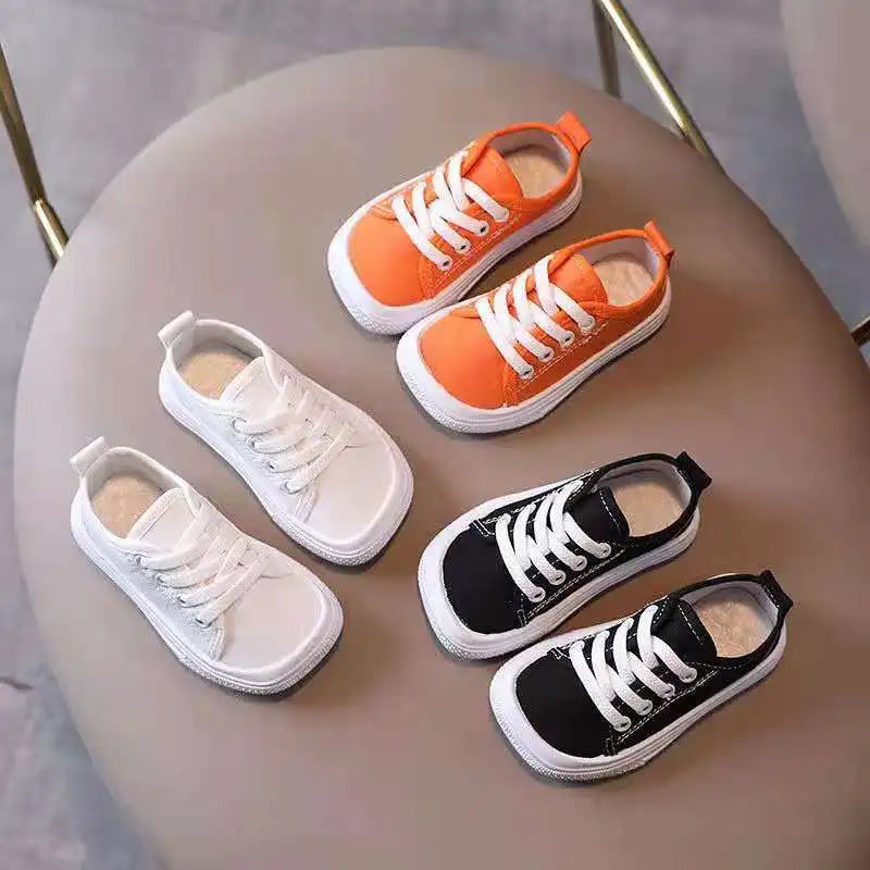 Girls Shoes Fashion Leisure Shoe Children's Canvas Shoes