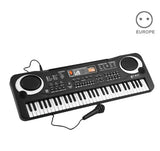 61 Keys Kids Electronic Keyboard Piano With Microphone