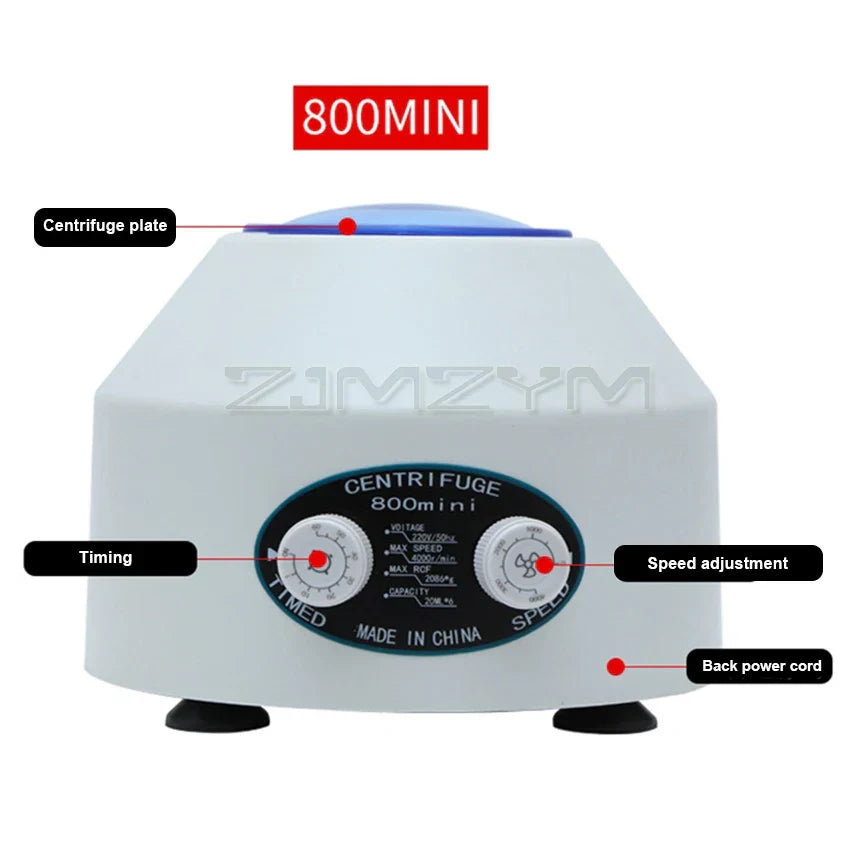 800MINI Electric Blood Centrifuge Laboratory Prp Plasma Centrifuge