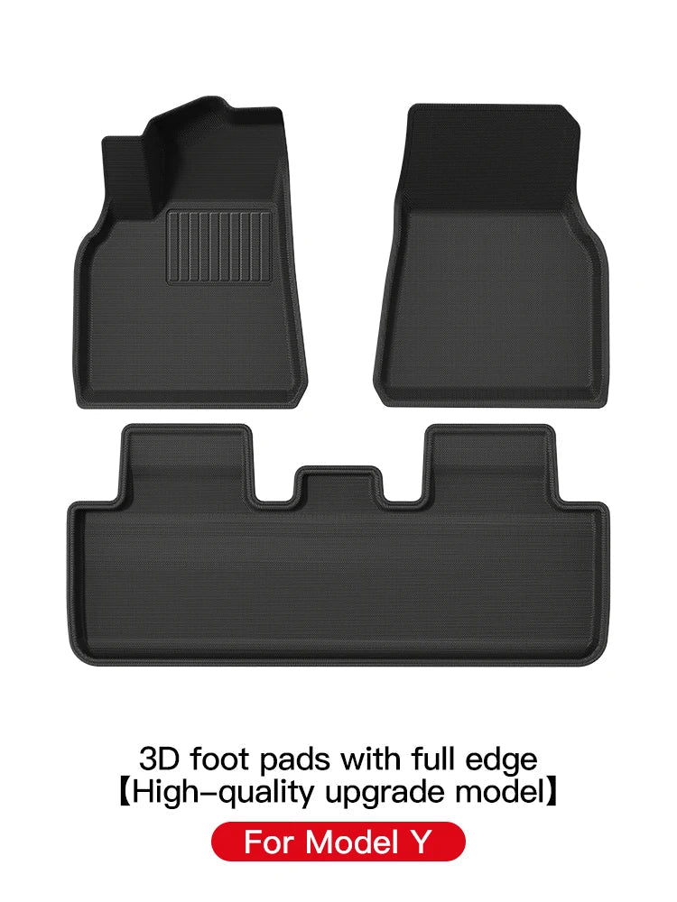 YZ For Tesla Model3 Foot Mats For TESLA