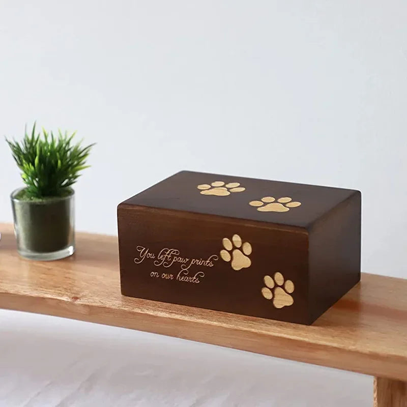 Pet Urn Memorial Casket Cats Dogs Small Animals