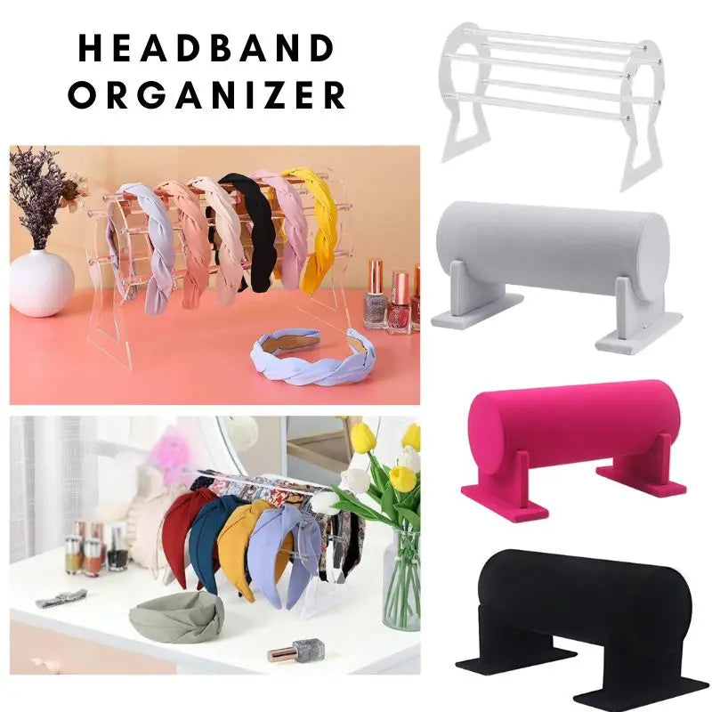 Multifunctional Headband Holder Clear Jewelry Organizer Perfect Headband