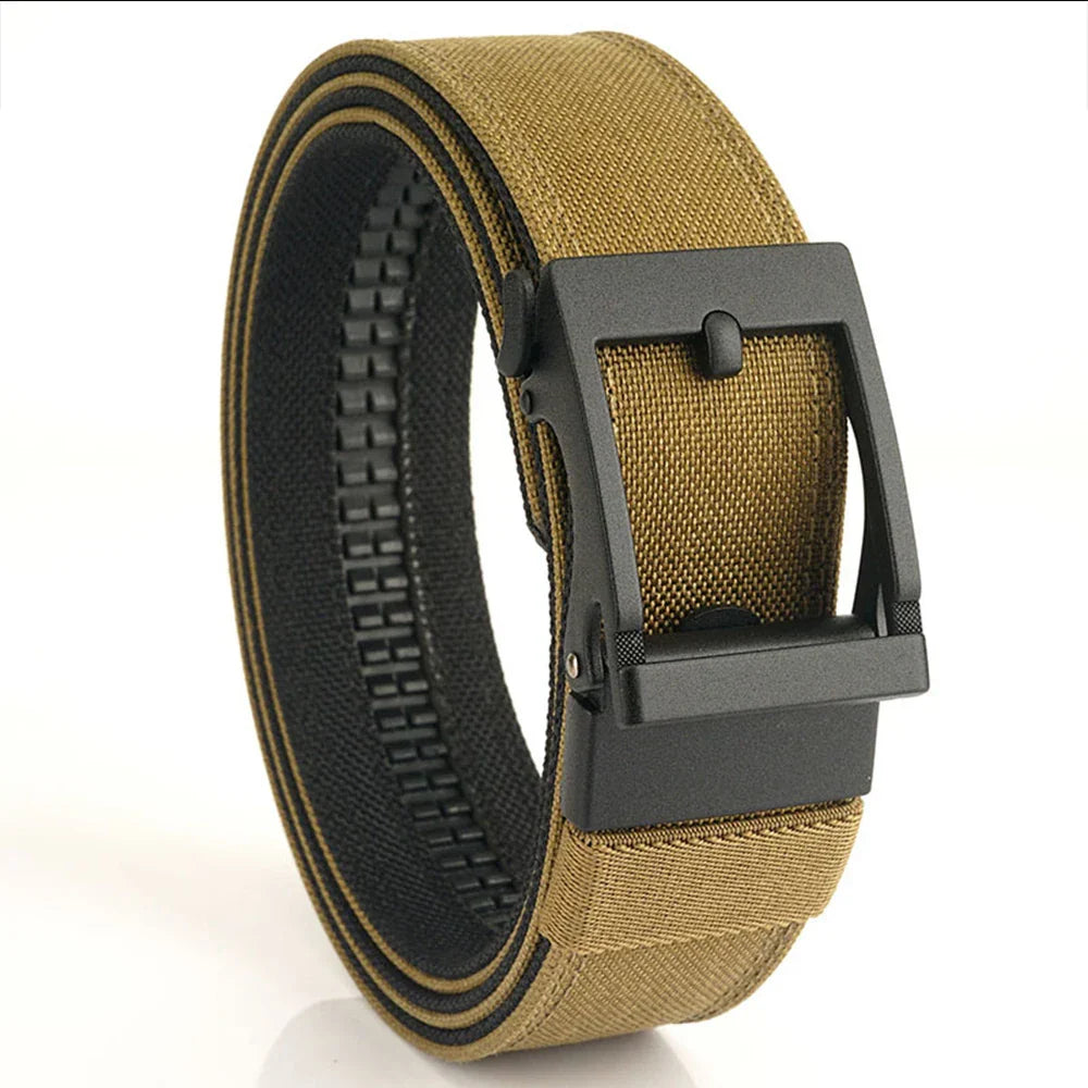 TUSHI New 140CM Hard Tactical Belt for Men