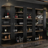 European Iron Bar Wine Cabinets Retro Display Cabinet