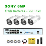 XMeye SONY 6MP POE IP Camera System KIT