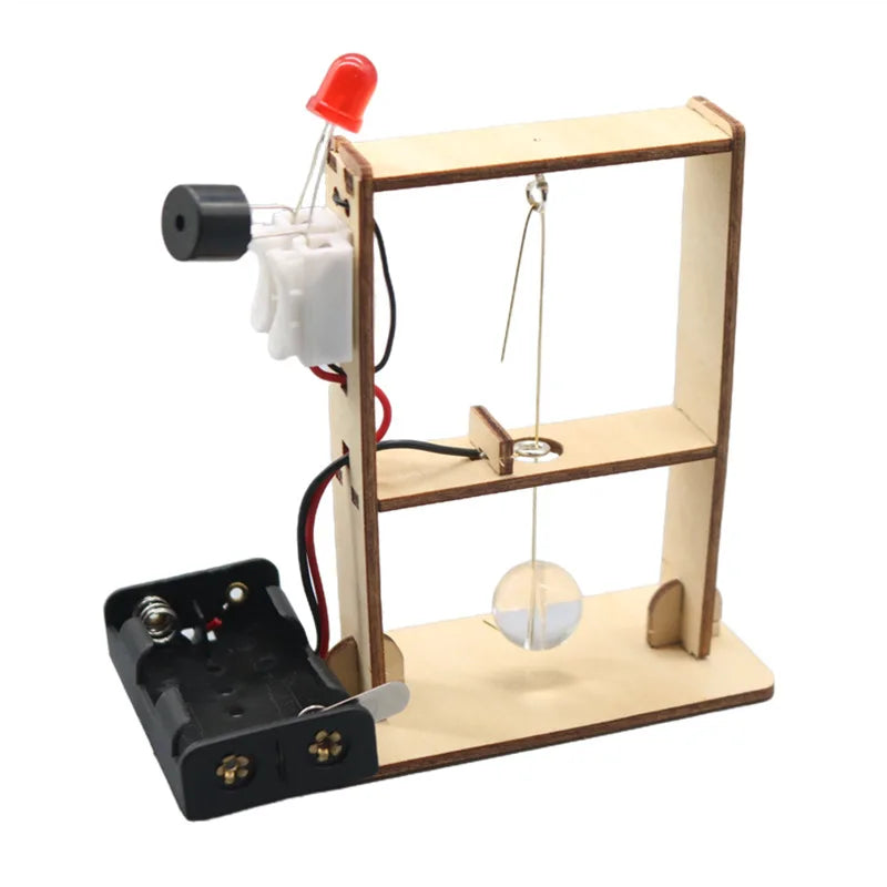 DIY Earthquake Alarm Technology Puzzle Assembly Model Set