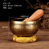 Tibetan Singing Bowl Buddhist Meditation Massage Yoga Chakra