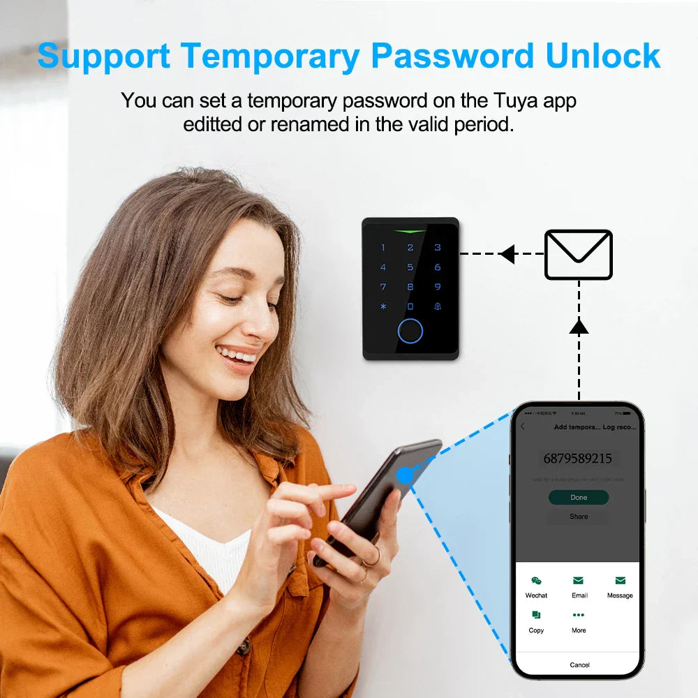 Elecpow 2.4G Wifi Tuya APP Access Control System