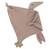 Pure Cotton Muslin Baby Bib Cute Goose Sleeping
