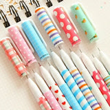 10 Pcs Korean Stationery Stationery Watercolor Pen Gel