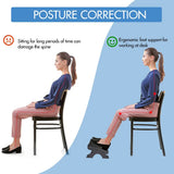 Under Desk Footrest Ergonomic Foot Stool with Massage