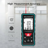 MILESEEY X6 Laser tape measure 40M 60M 80M