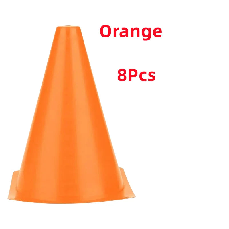 8Pcs 23cm Traffic Prop Cones Toy Multipurpose Construction