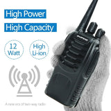2/4PCS Baofeng BF-888S 12W Walkie Talkie Dual Band