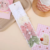 10Pcs/lot Kids Solid Color Ribbon Baby Bows Hair