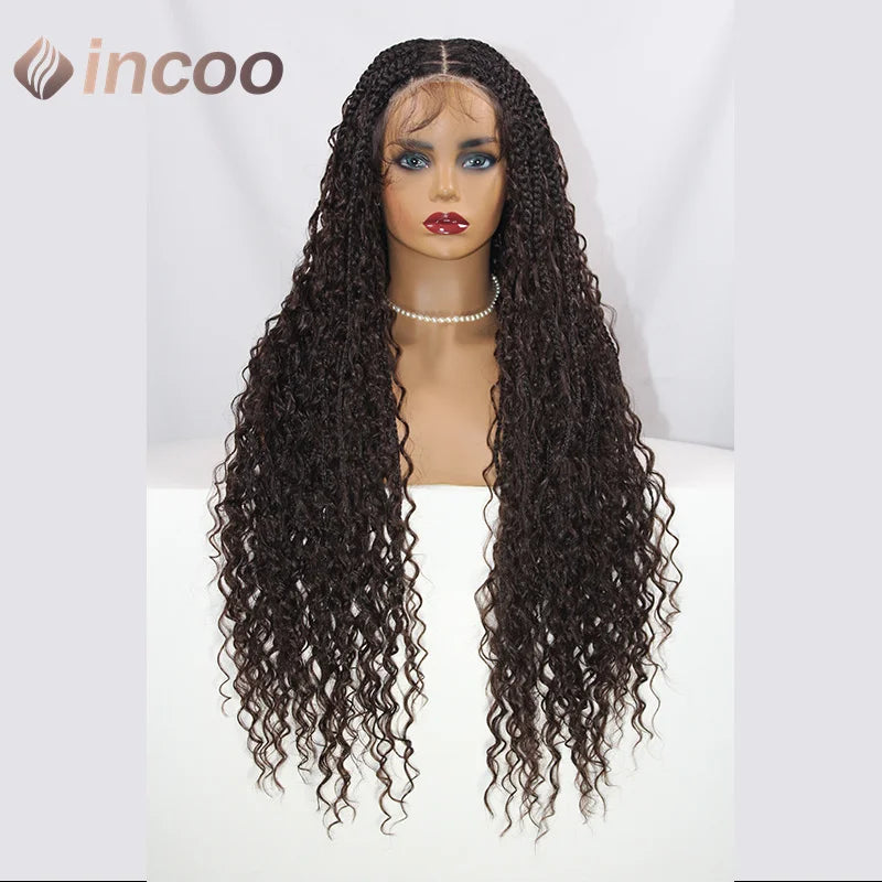 32" Full Double Lace Front Square Knotless Box