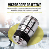 185 Microscope Objective 20X Achromatic Objective Biological Microscope