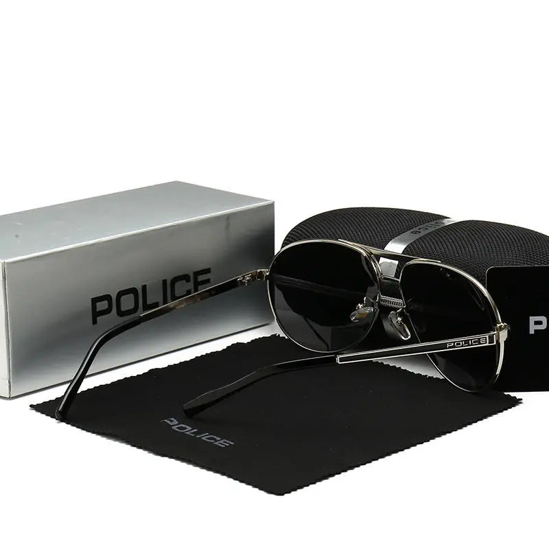 Luxury Brand POLICER Driving Sunglasses Men Polarized Sun