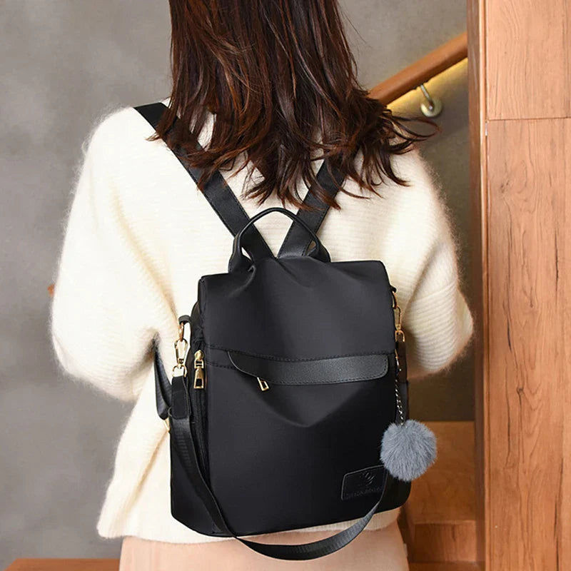 Waterproof Oxford Cloth Women Backpack Antitheft Backpack Woman