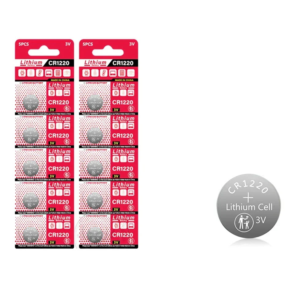 CR1220 3V Lithium Battery CR 1220 LM1220 BR1220