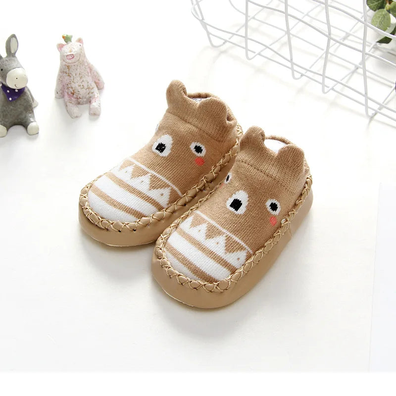 Baby Socks Shoes Infant Cute Cartoon Kids Boy