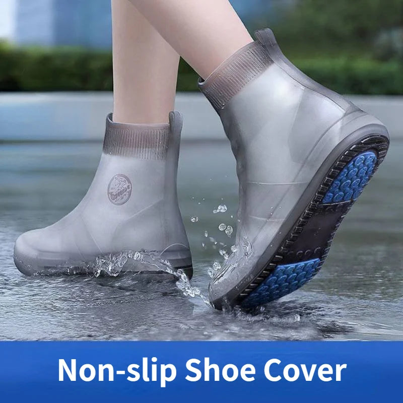 Rain Boots Cover Silicone Rain Boots Waterproof Shoe